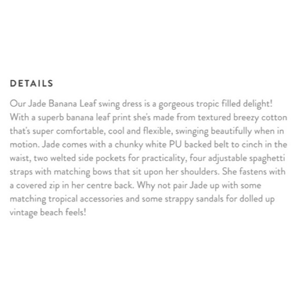 Collectif Mainline Jade Swing Dress - Banana Leaf - Picture 3 of 16